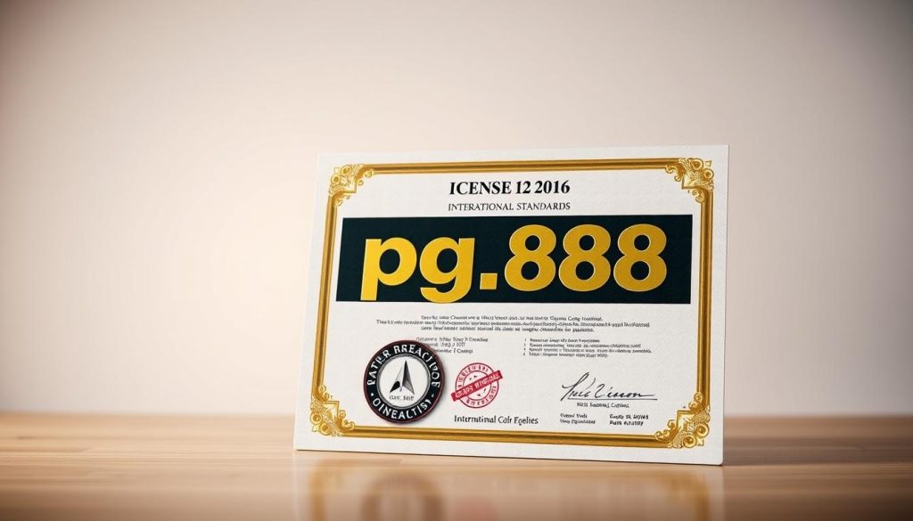 ใบอนุญาตเกมและมาตรฐานสากล pg.888